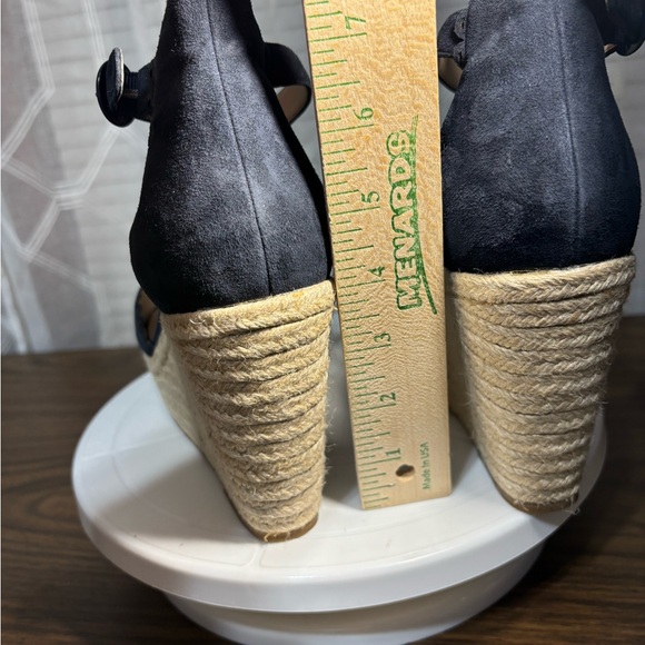 PELLE MODA Size 11 Navy 4” Wedge Espadrilles NWOT - Picture 9 of 9
